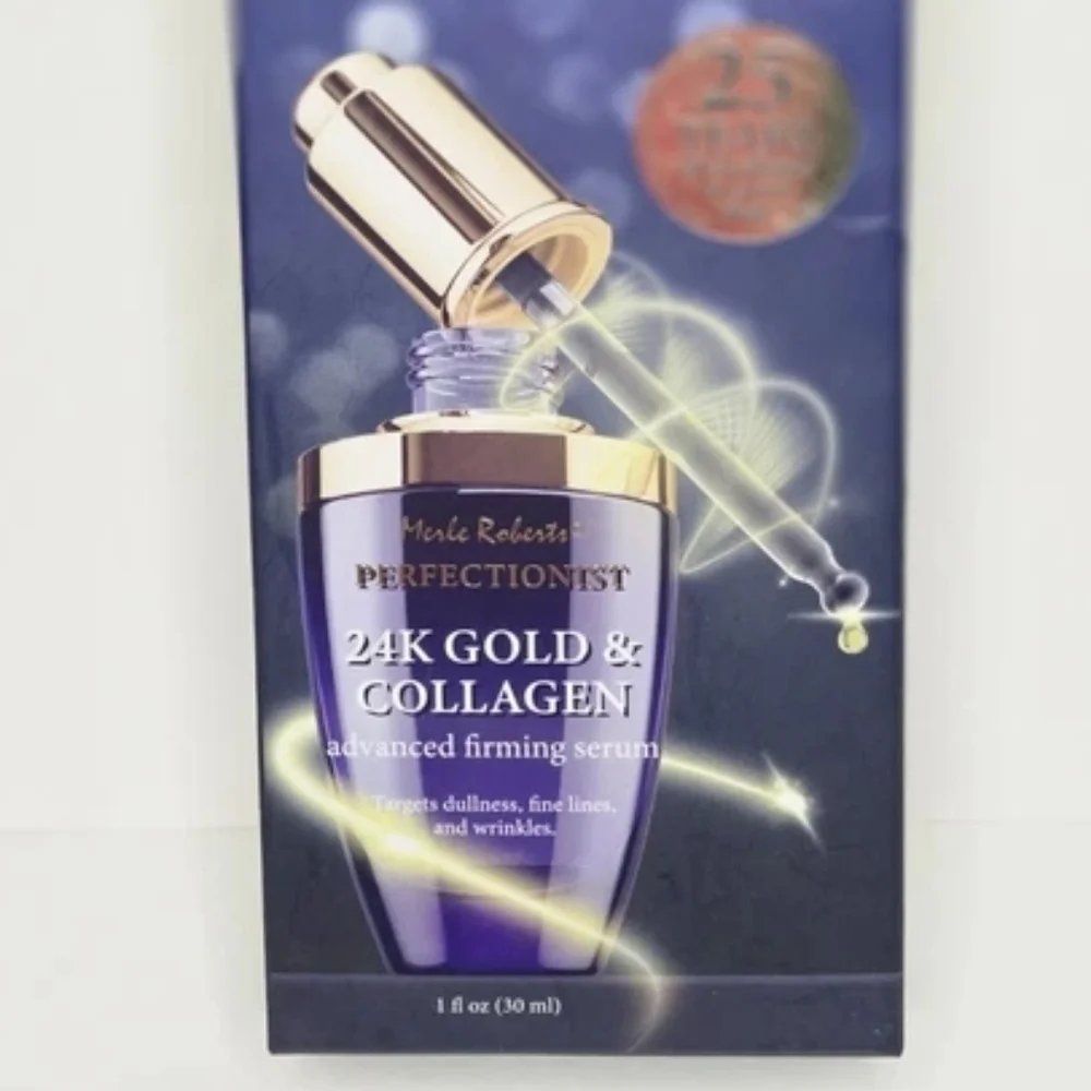 Merle Roberts Perfectionist 24K Gold & Collagen Serum New